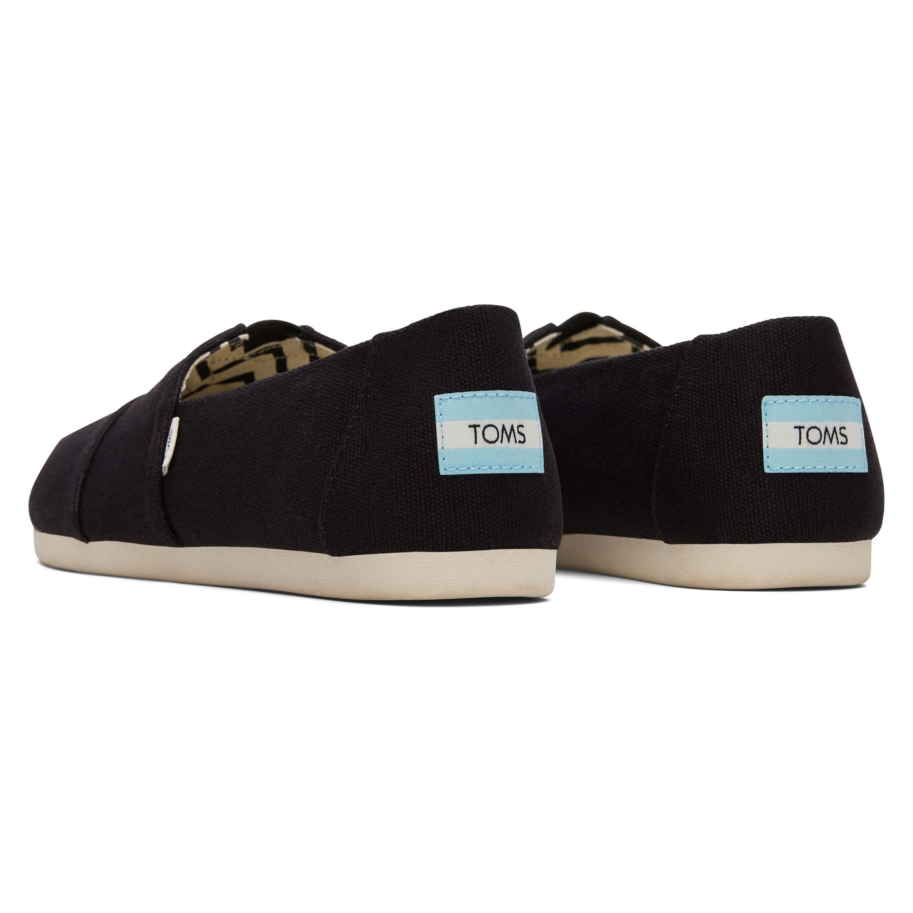 TOMS  espadrilles aus recycelter baumwolle, damen alpargata 