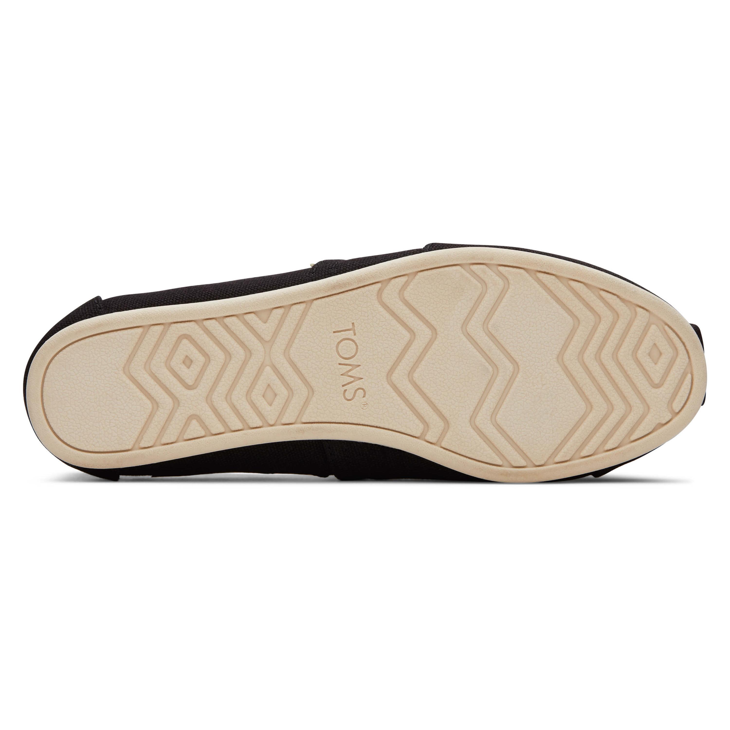 TOMS  espadrilles aus recycelter baumwolle, damen alpargata 