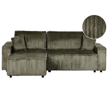 Schlafsofa aus Cord Modern ABACKA