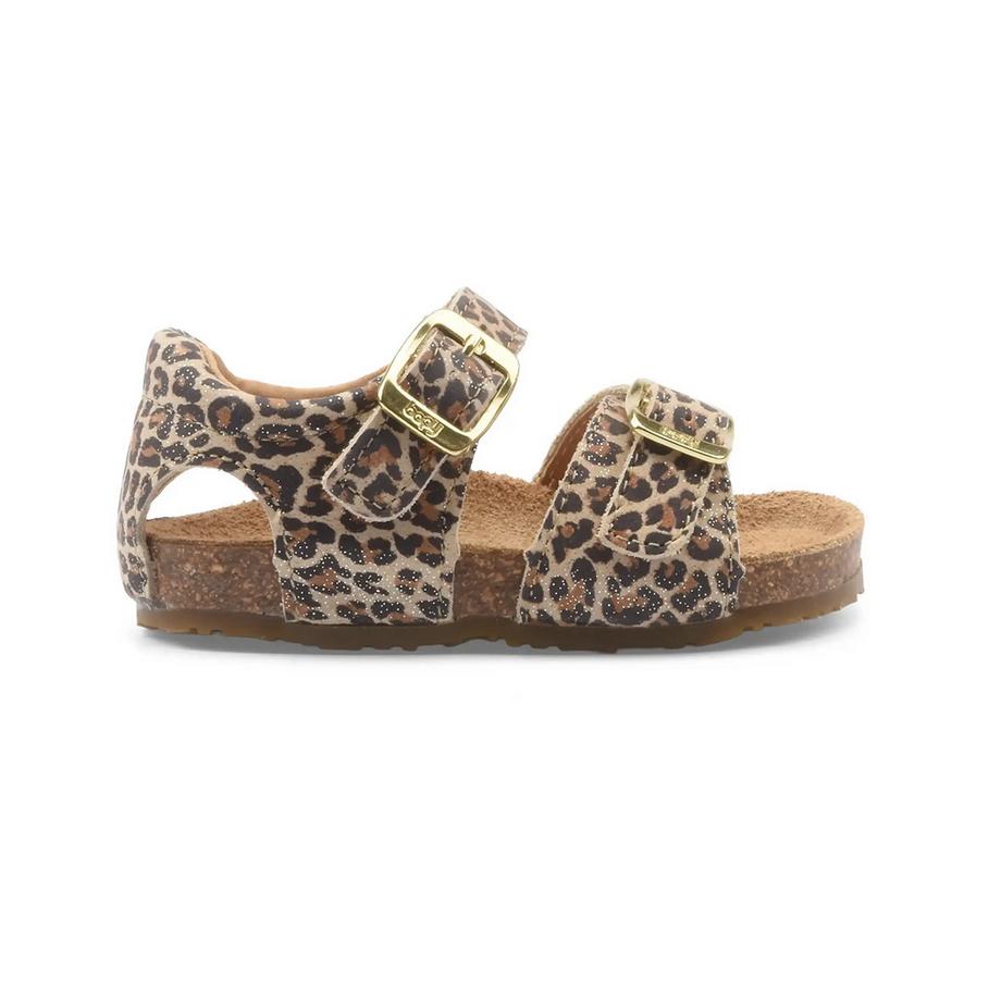 Bopy Sandali Edouarvelo con stampa leopardo  