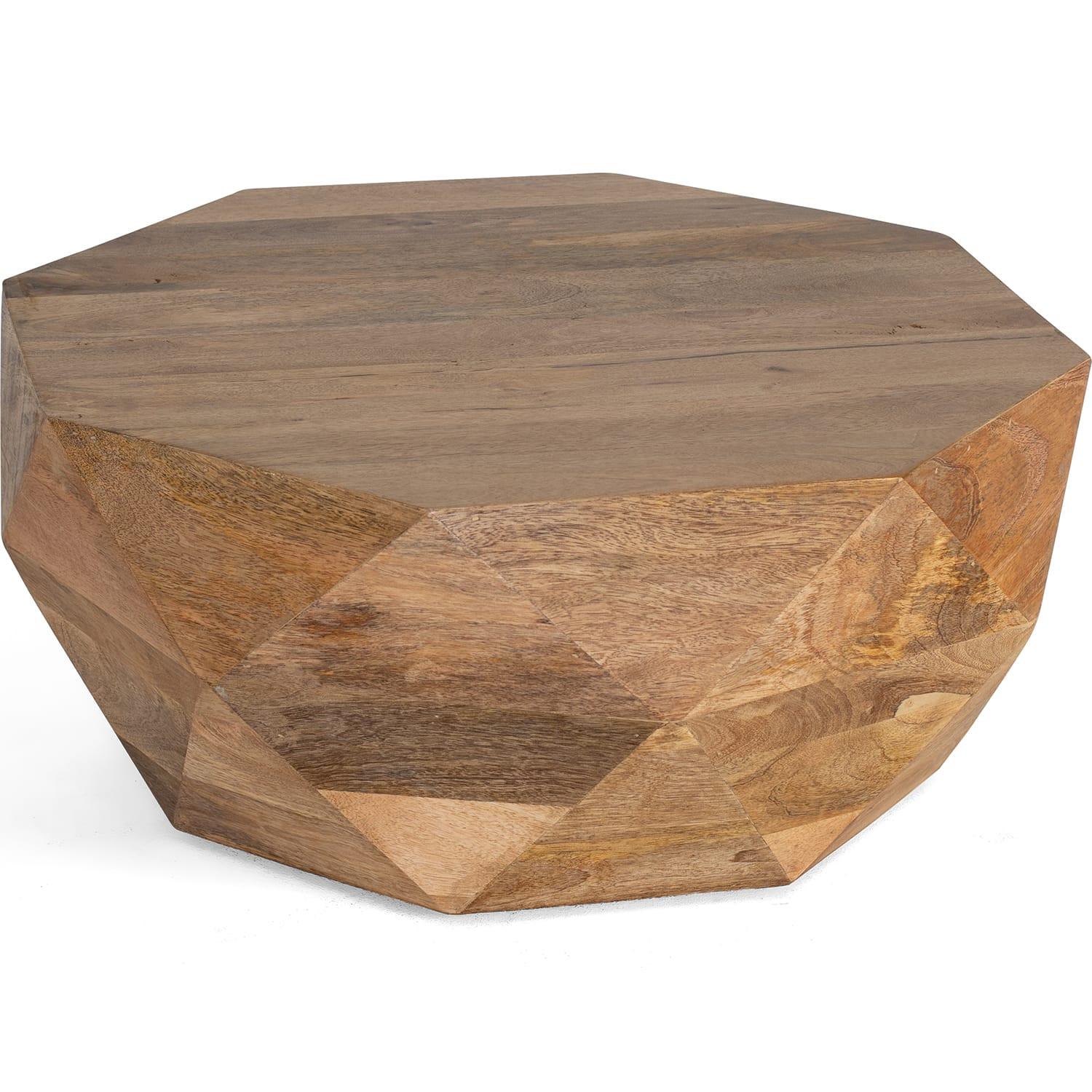 mutoni Couchtisch Mangoholz natur 80  