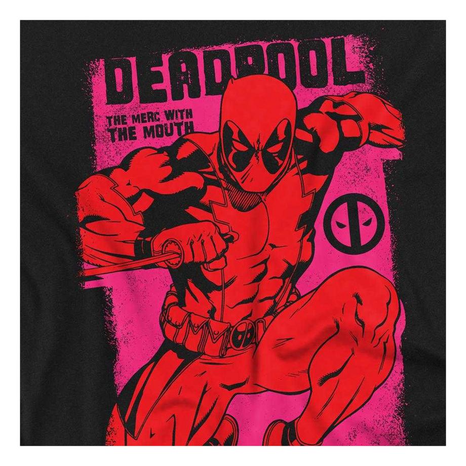 Deadpool  T-ShirtMotiftyle Attaque Merc With A Mouth 