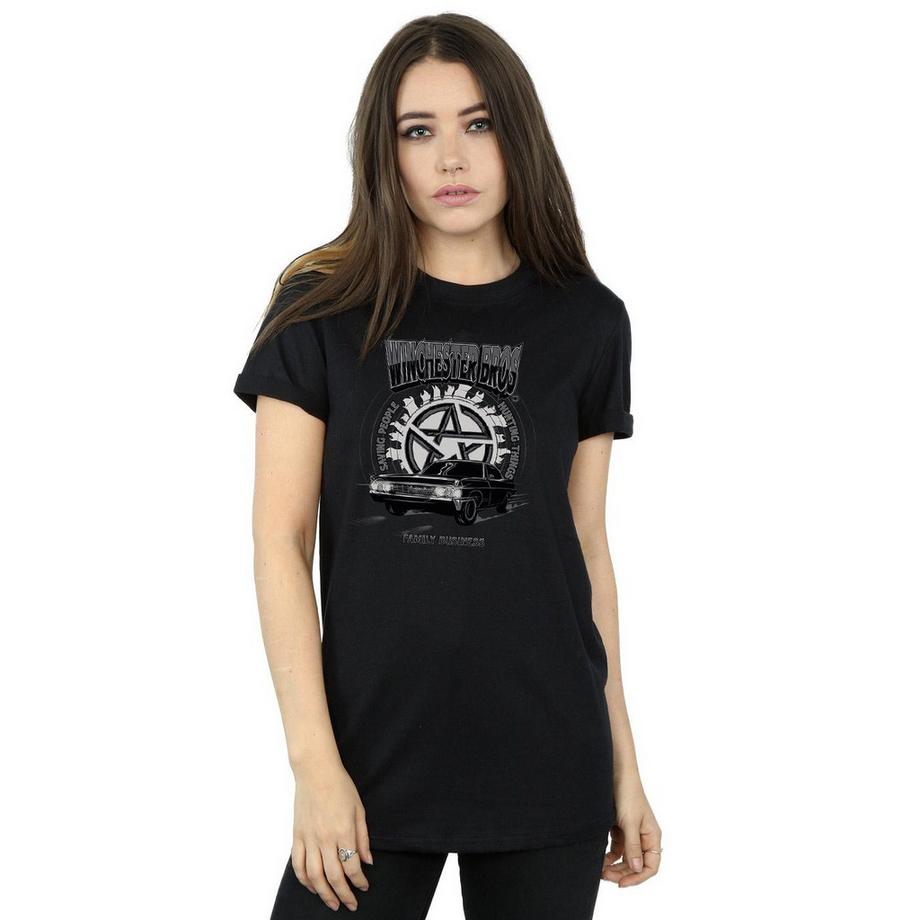 Supernatural Winchester Bros T-Shirt Imprimé  