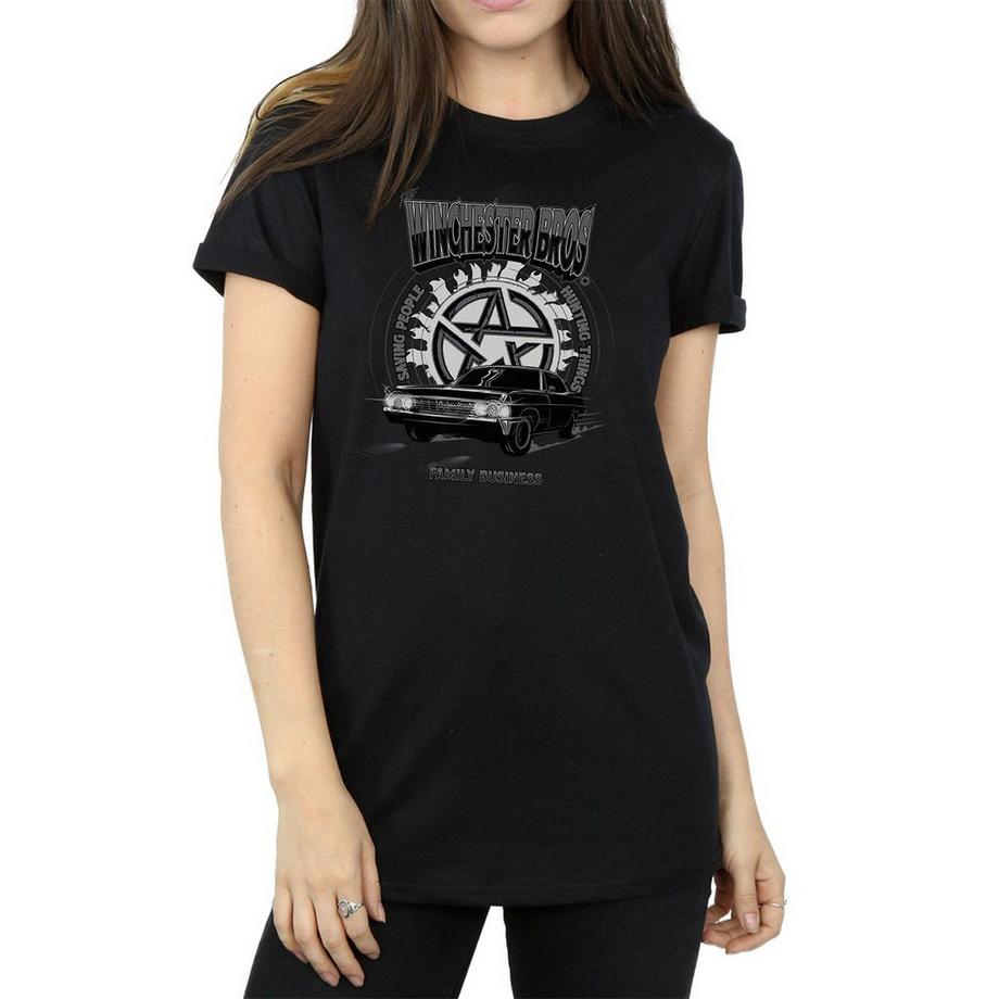 Supernatural Winchester Bros T-Shirt Imprimé  