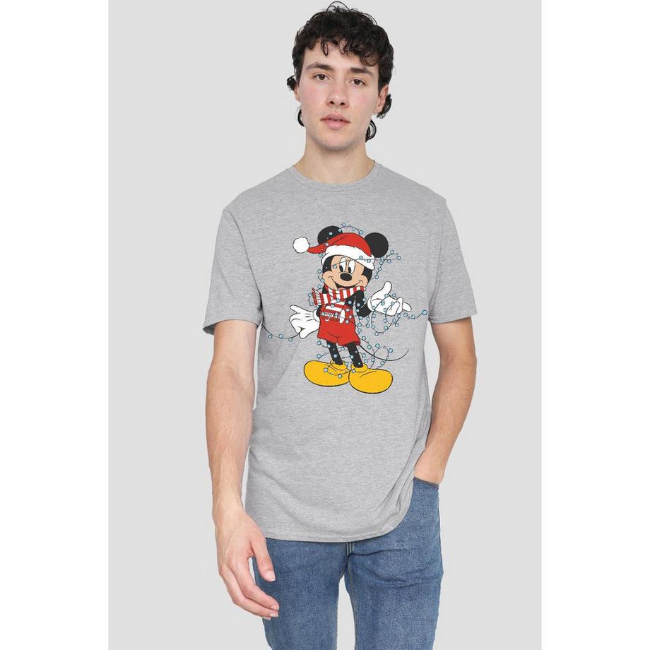 Disney Mickey Mouse Christmas Regular Fit T-Shirt  