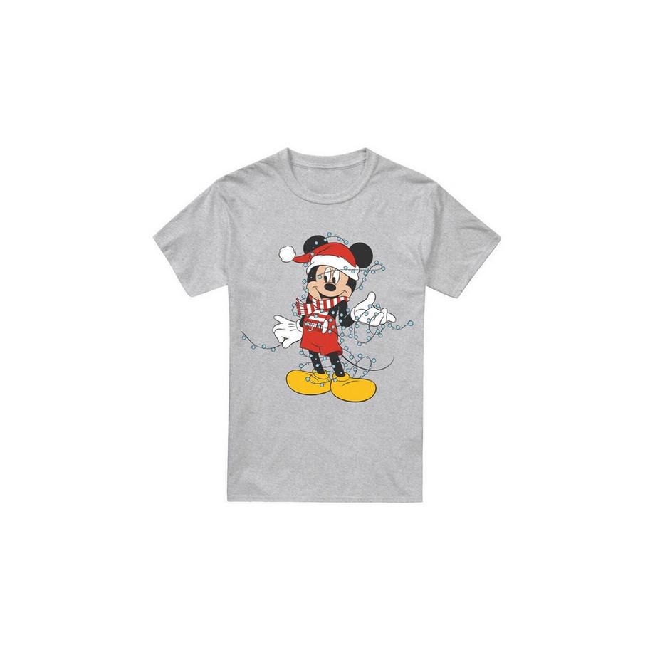 Disney Mickey Mouse Christmas Regular Fit T-Shirt  