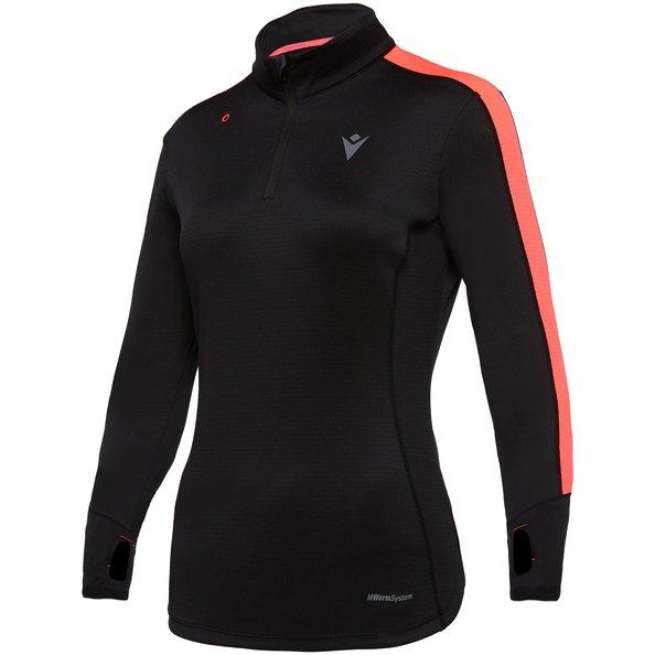 macron  T-shirt femme  1/4 zip running jessica 