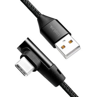 LogiLink  Cavo USB-C angolato USB 2.0 Max 3A 1m 