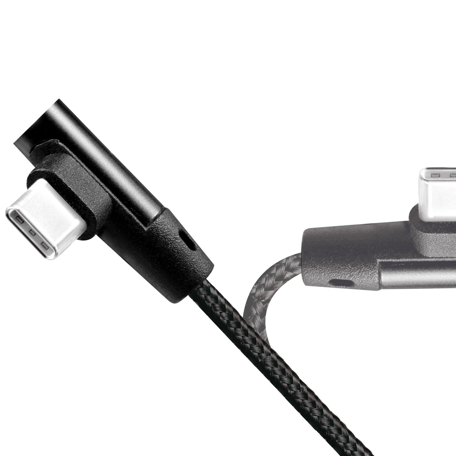 LogiLink  Cavo USB-C angolato USB 2.0 Max 3A 1m 