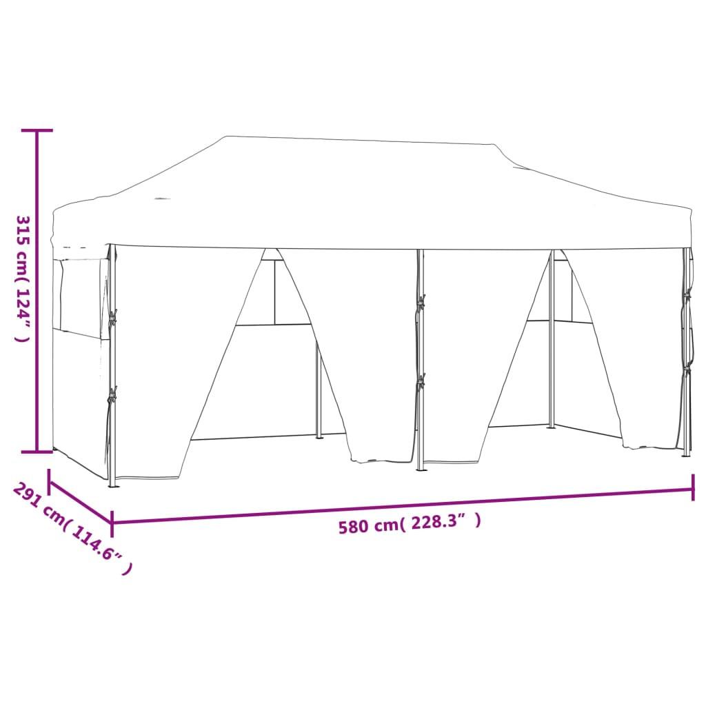 VidaXL tenda da festa Tessuto  