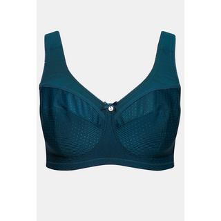 Ulla Popken  Reggiseno sostenitivo modello Kelly senza ferretto e con texture e coppa C-H 