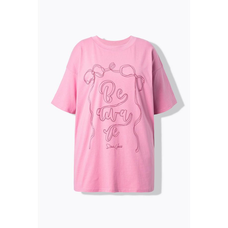 Studio Untold T-shirt Oversize Stampa Fiocco  