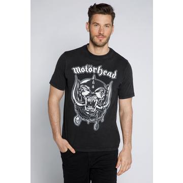 T-shirt dedicata alla band Motörhead con mezze maniche nero