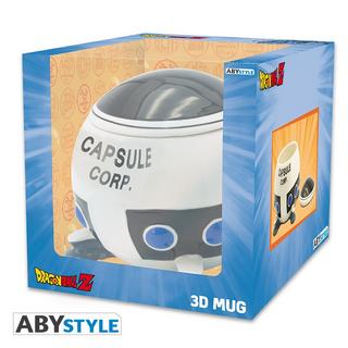 Abystyle  Mug - 3D - Dragon Ball - Vaisseau Corp 