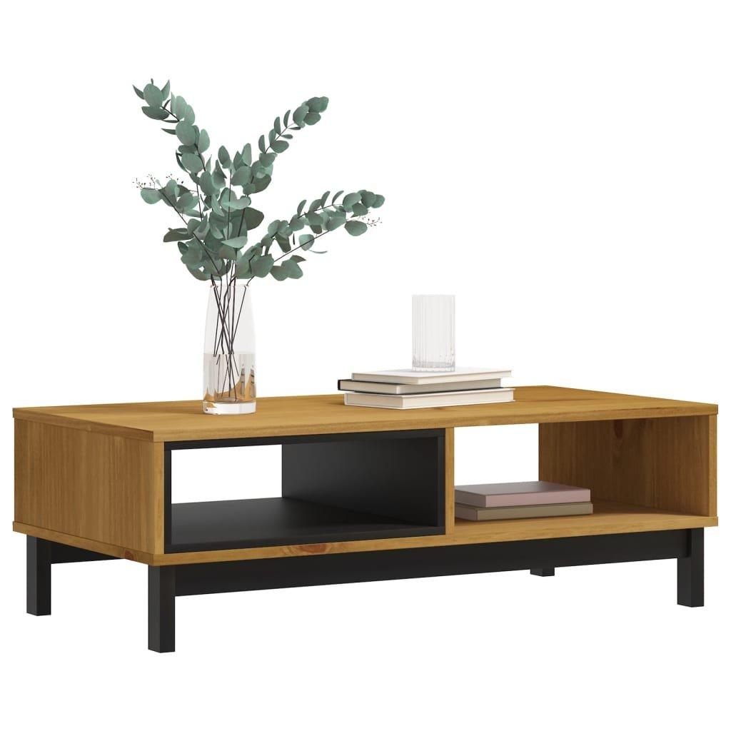 VidaXL Table basse bois  