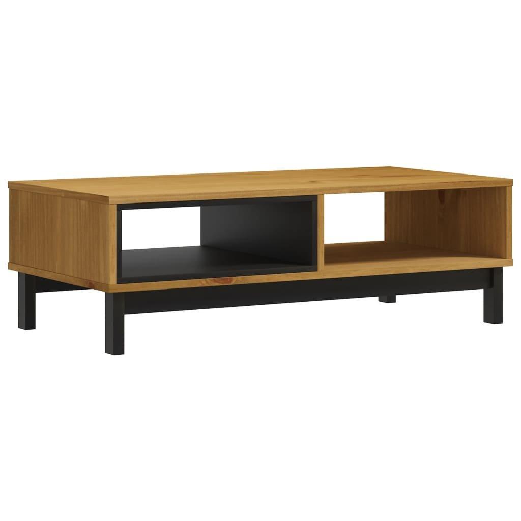 VidaXL Table basse bois  