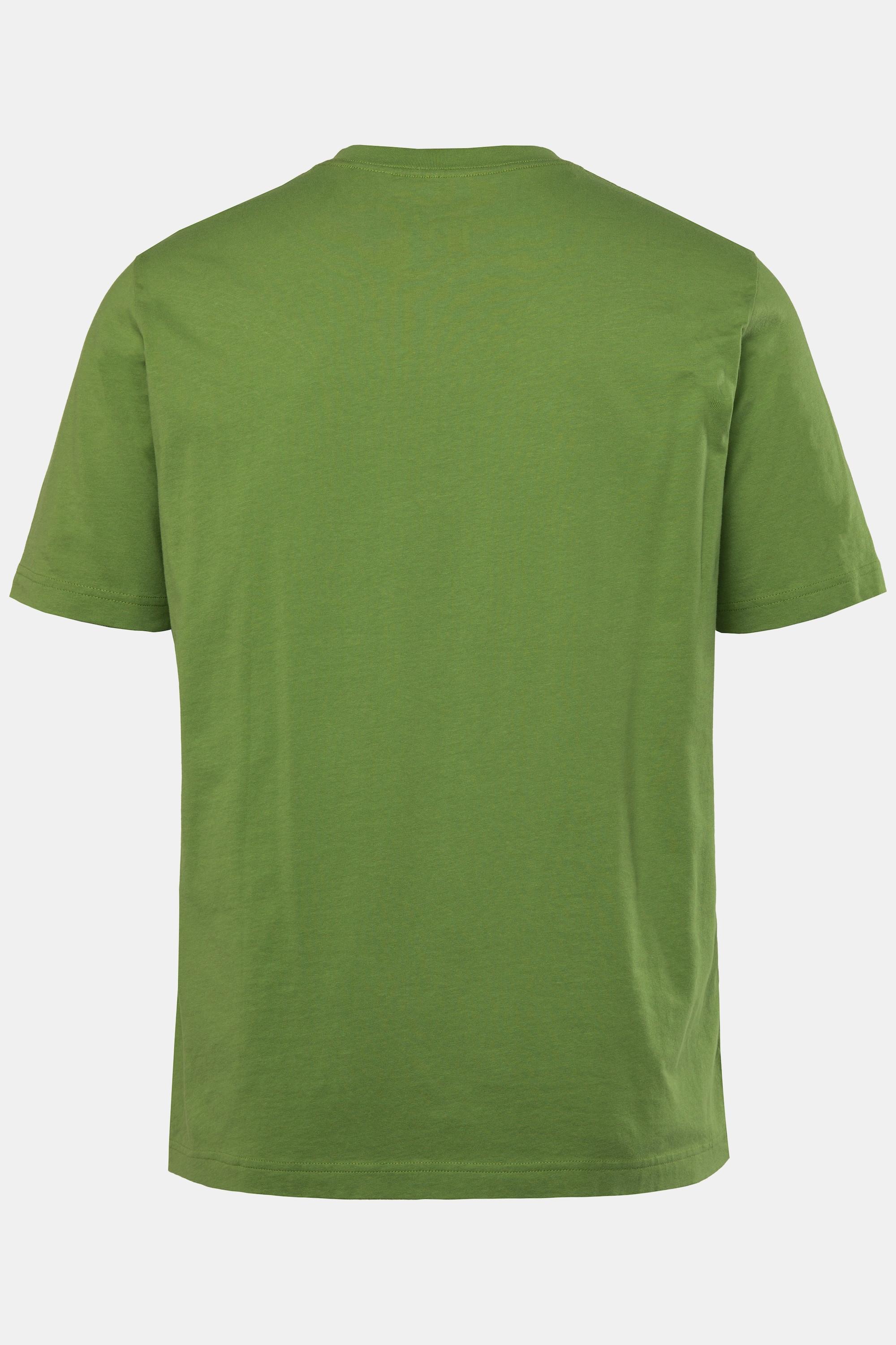 JP1880 T-Shirt Basique Col V Chiné  