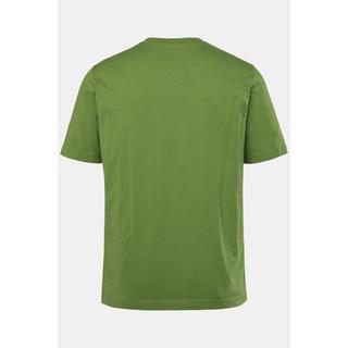 JP1880 T-Shirt Basique Col V Chiné  