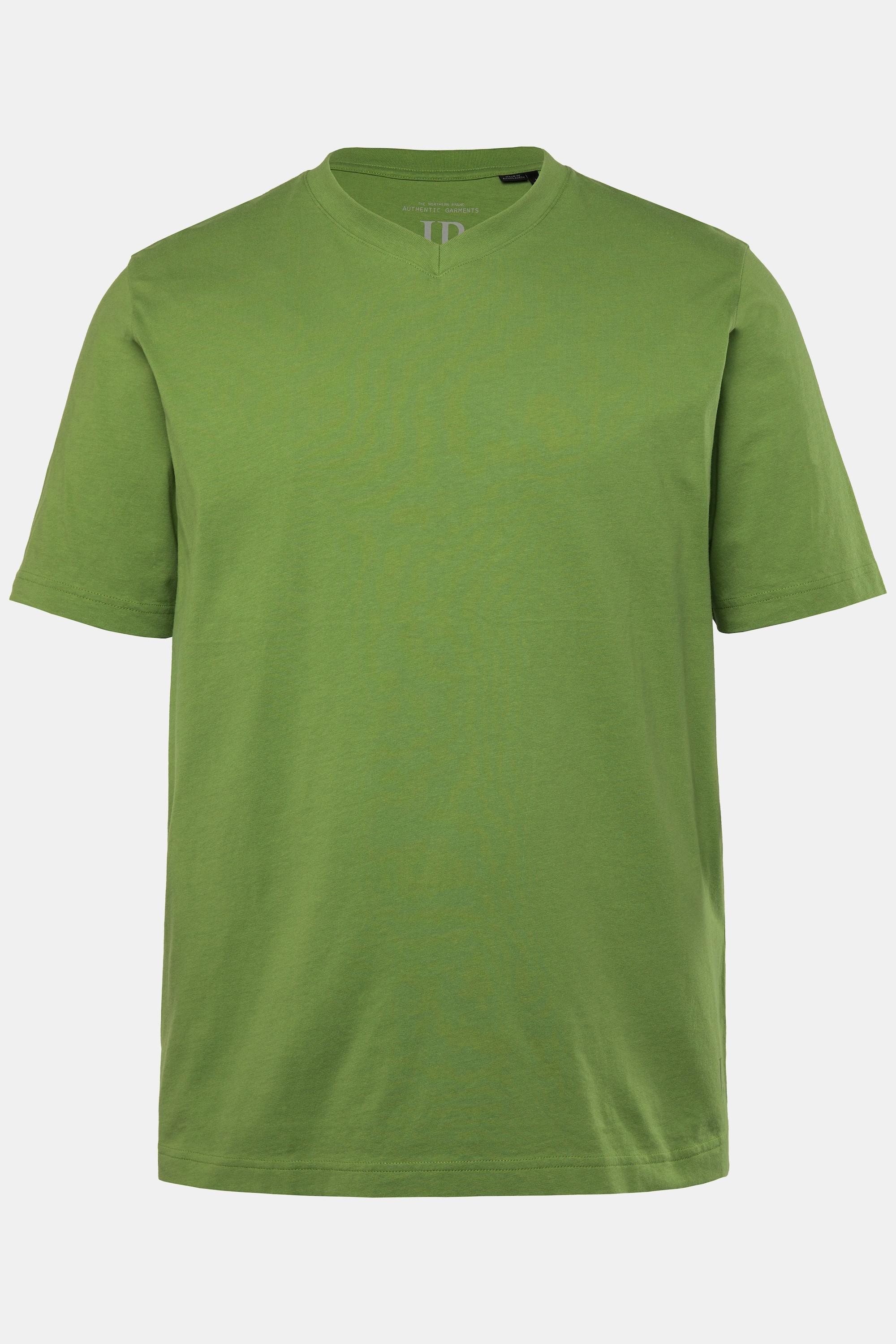 JP1880 T-Shirt Basique Col V Chiné  