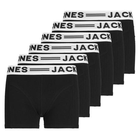 JACK & JONES  Boxer -SENSE TRUNKS 6 PACK JNR NOOS 