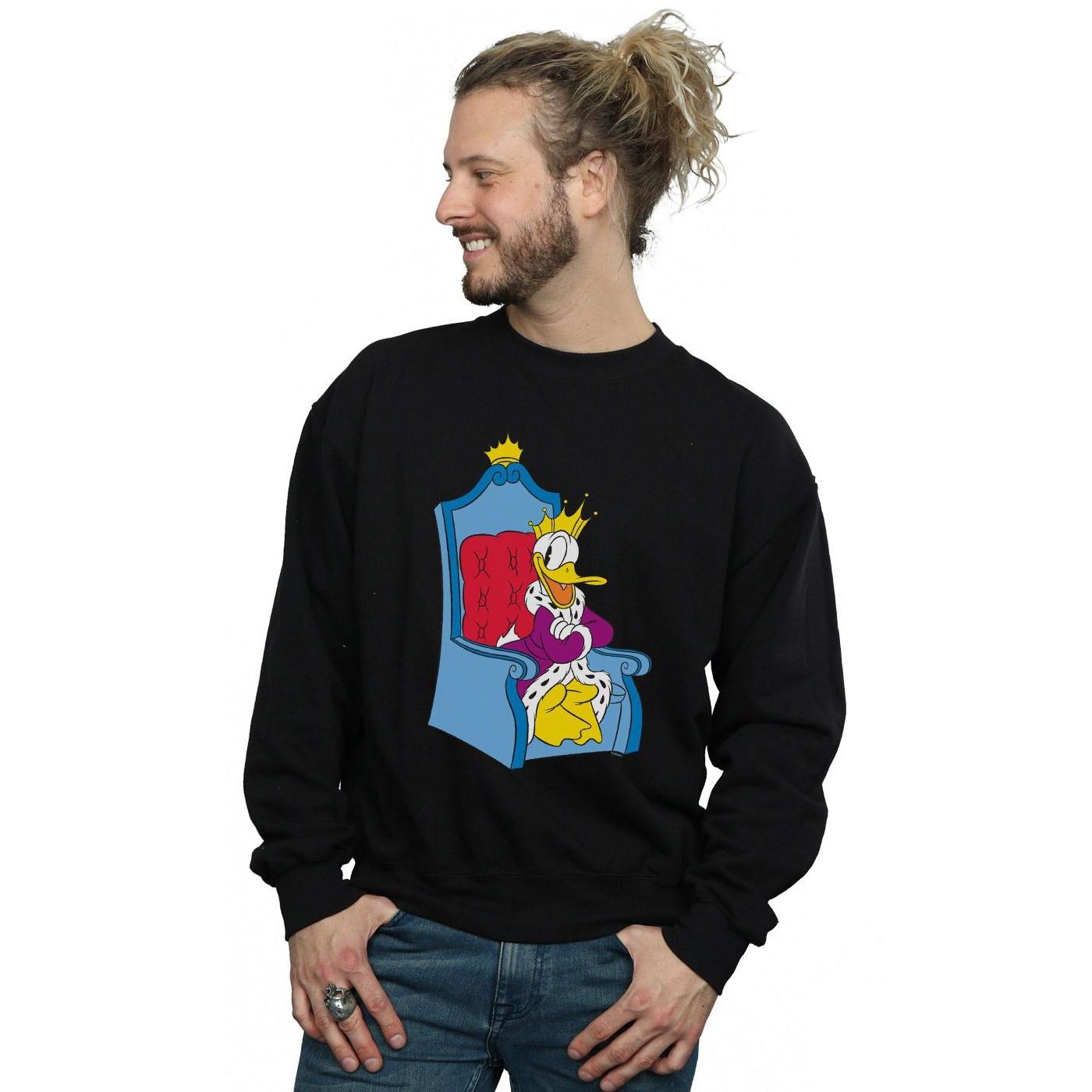 Disney  Donald Duck King Donald Sweatshirt 