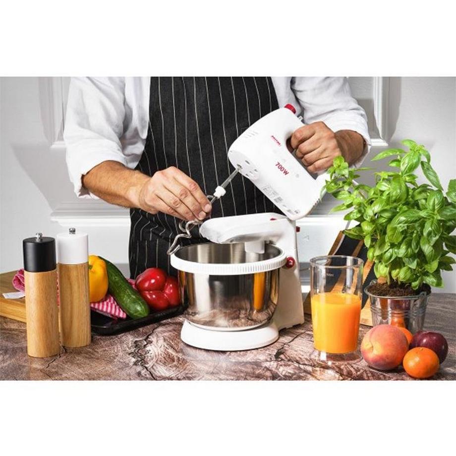 MPM Frusta elettrica con vasca rotante - 700 W  