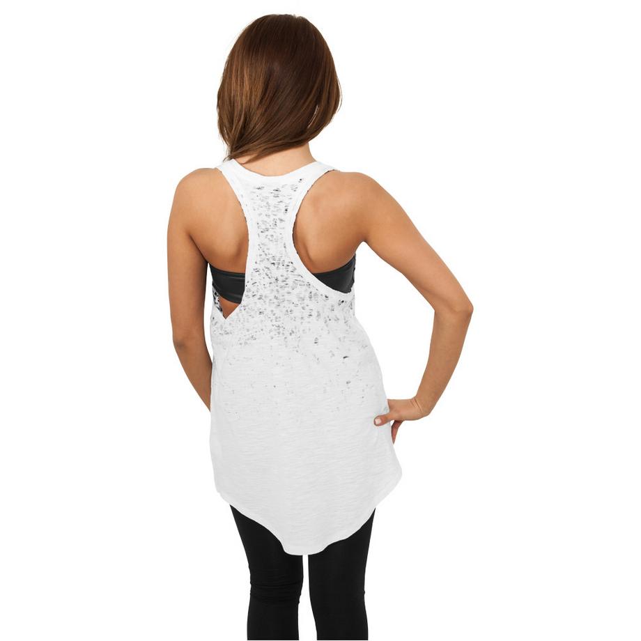 URBAN CLASSICS Débardeur Long Leo Print Loose  