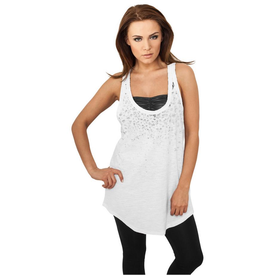 URBAN CLASSICS Débardeur Long Leo Print Loose  