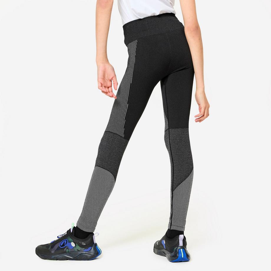 DECATHLON  Leggings bambina senza cuciture poliestere 