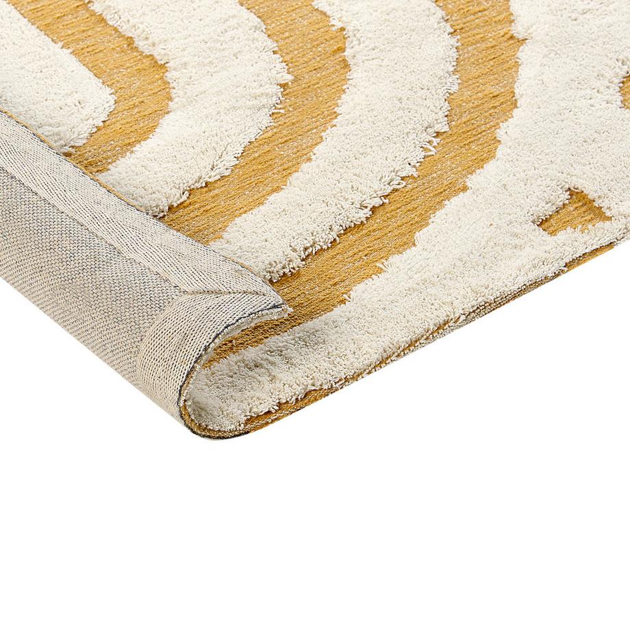 Beliani Tapis en Coton  PERAI  