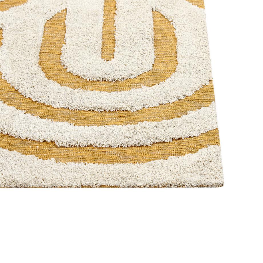 Beliani Tapis en Coton  PERAI  