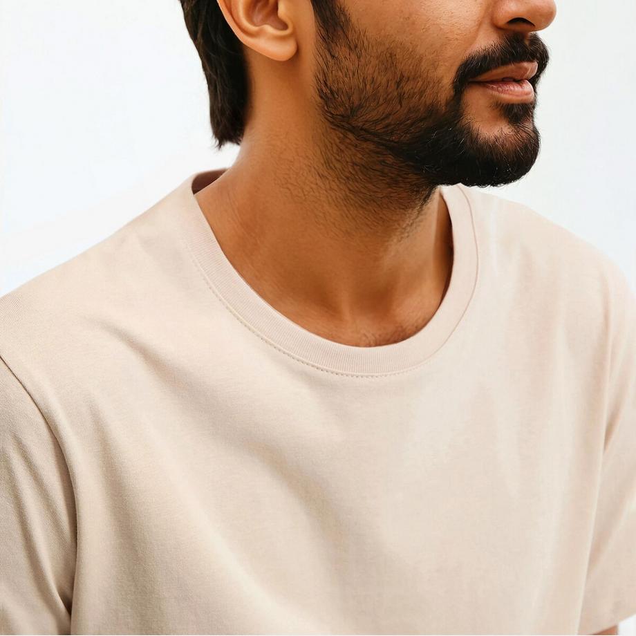 La Redoute Collections Rundhals Kurzarm T-Shirt  