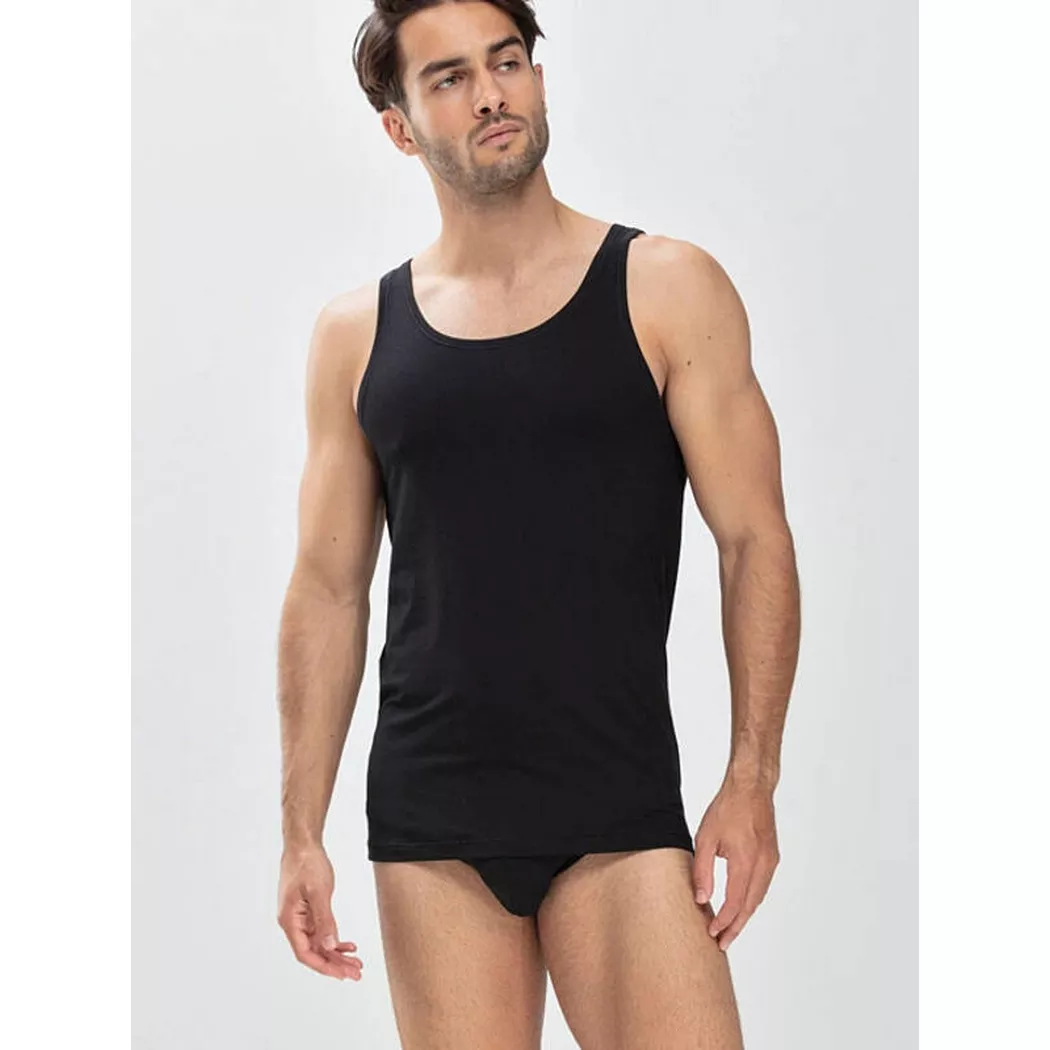 mey - Dry Cotton Tanktop, für Herren, Schwarz, Größe XL