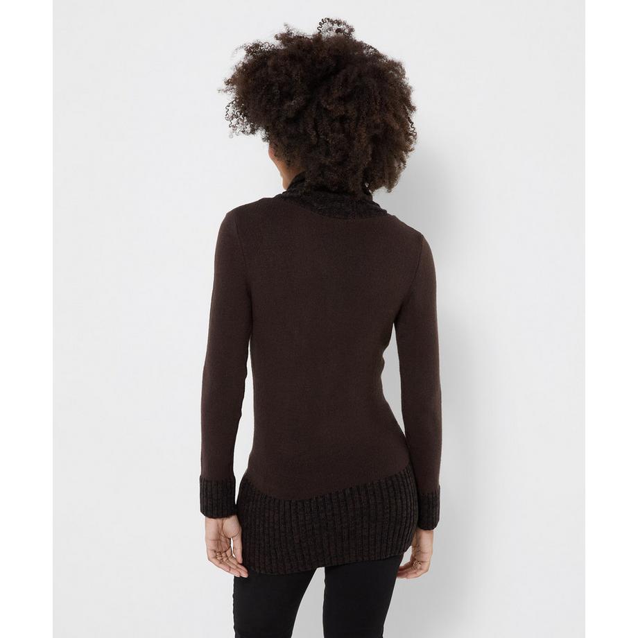 Joe Browns Kuscheliger Pullover mit Wickelkragen  