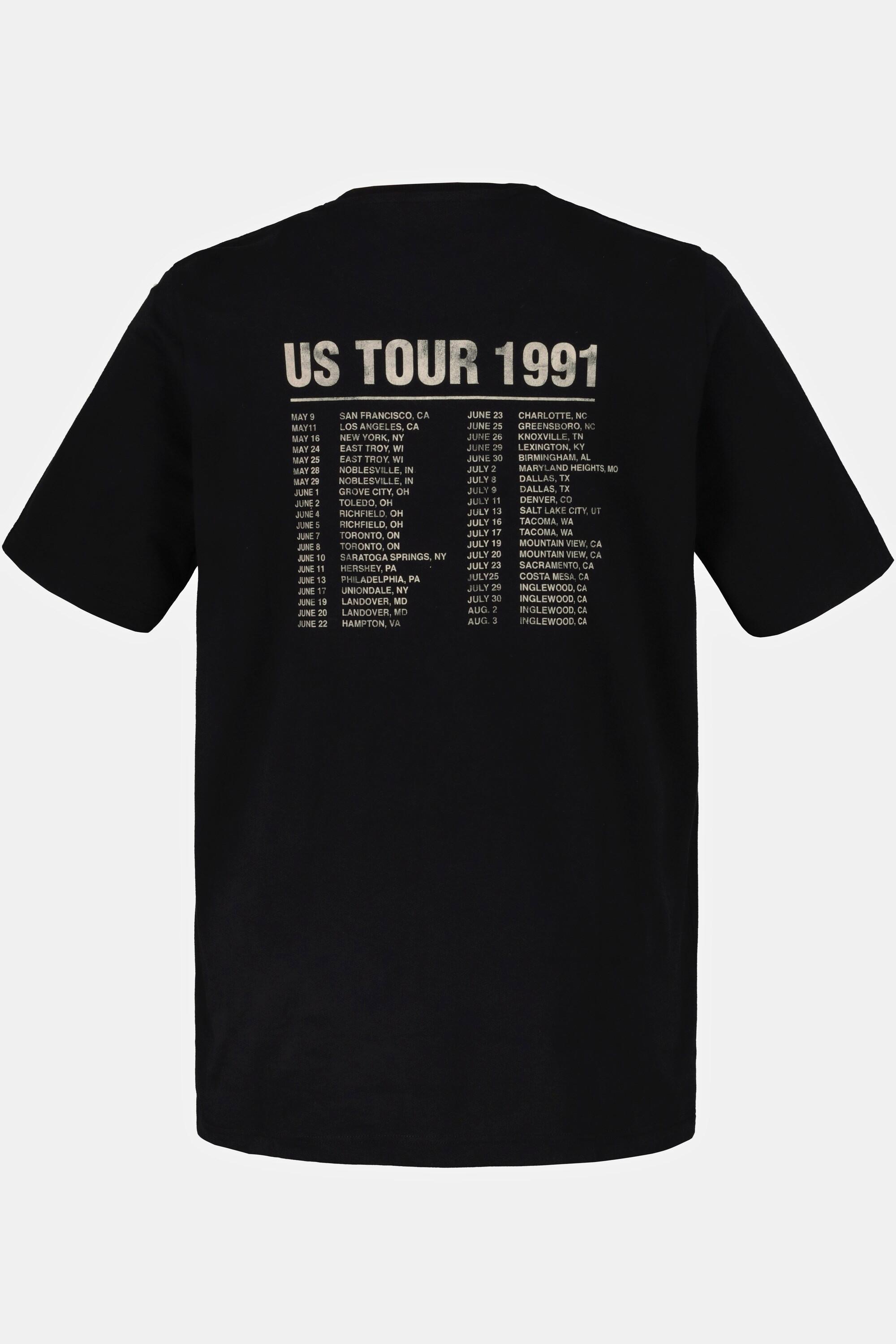 JP1880  T-shirt, T-shirt de groupe, Guns 'n Roses, manches mi-hauteur 