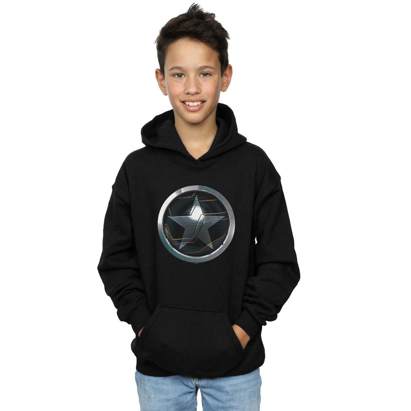 MARVEL  The Falcon And The Winter Soldier Chest Star Kapuzenpullover 