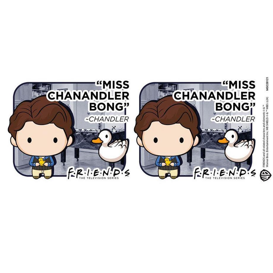 Friends Kaffeebecher Chibi, Zweifarbige Innenseite  