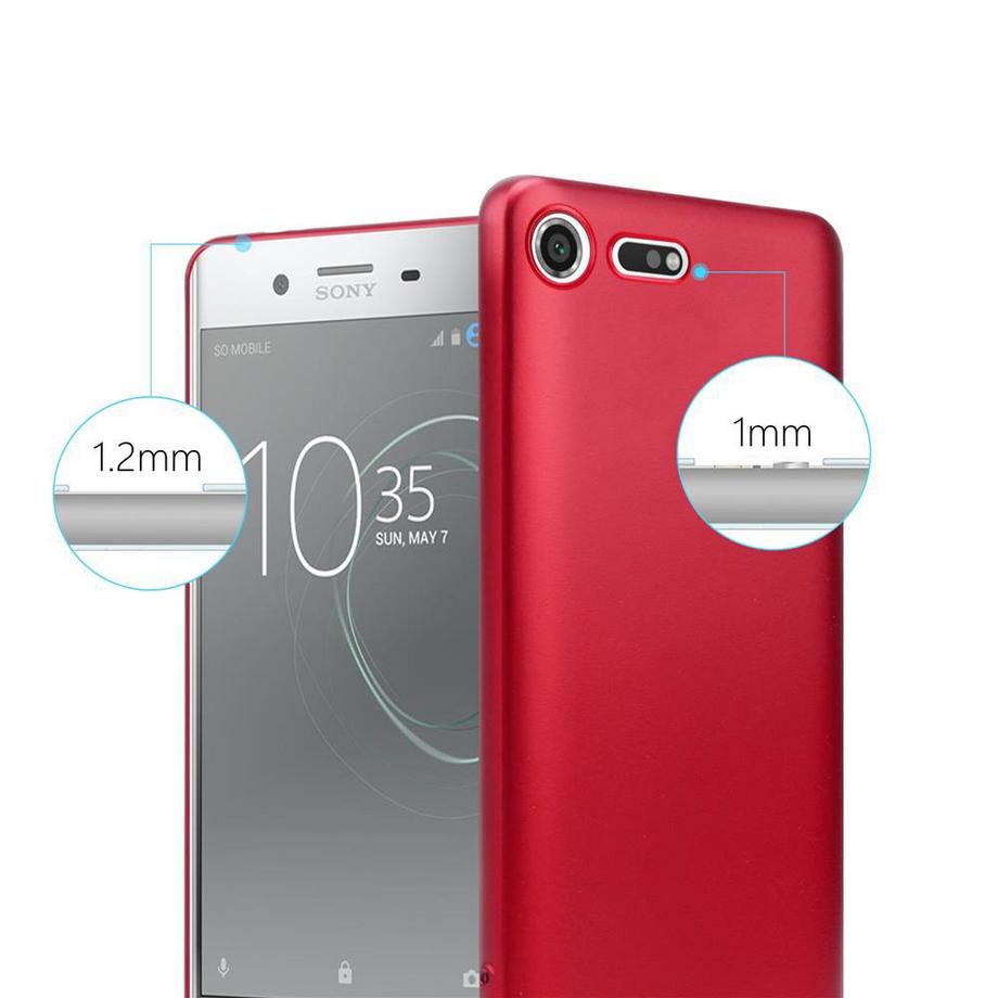 Cadorabo  Hülle für Sony Xperia XZ PREMIUM TPU Silikon Matt 