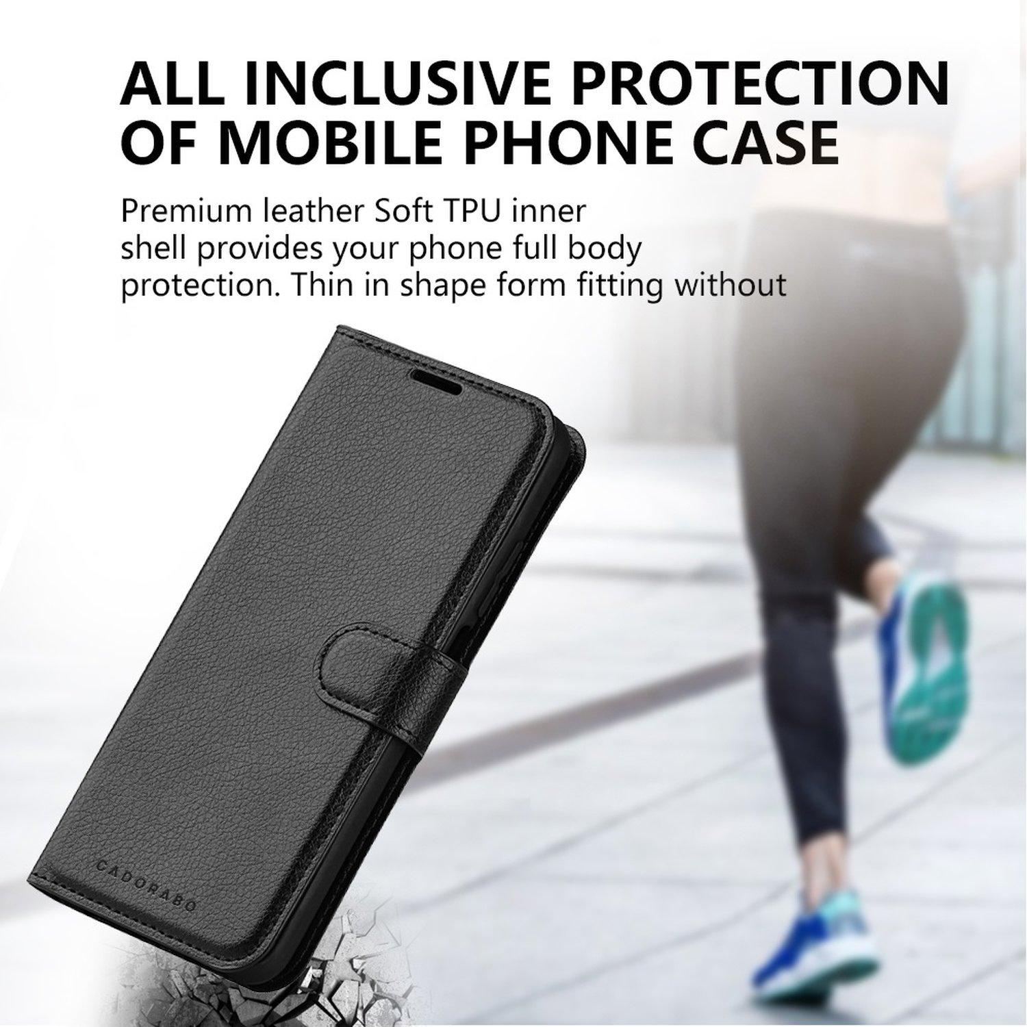 Cadorabo  Housse compatible avec Asus ROG Phone 5 - Coque de protection avec fermeture magnétique, fonction de support et compartiment pour carte 