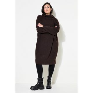 Studio Untold  Strick-Minikleid, oversized, Rollkragen, Langarm 