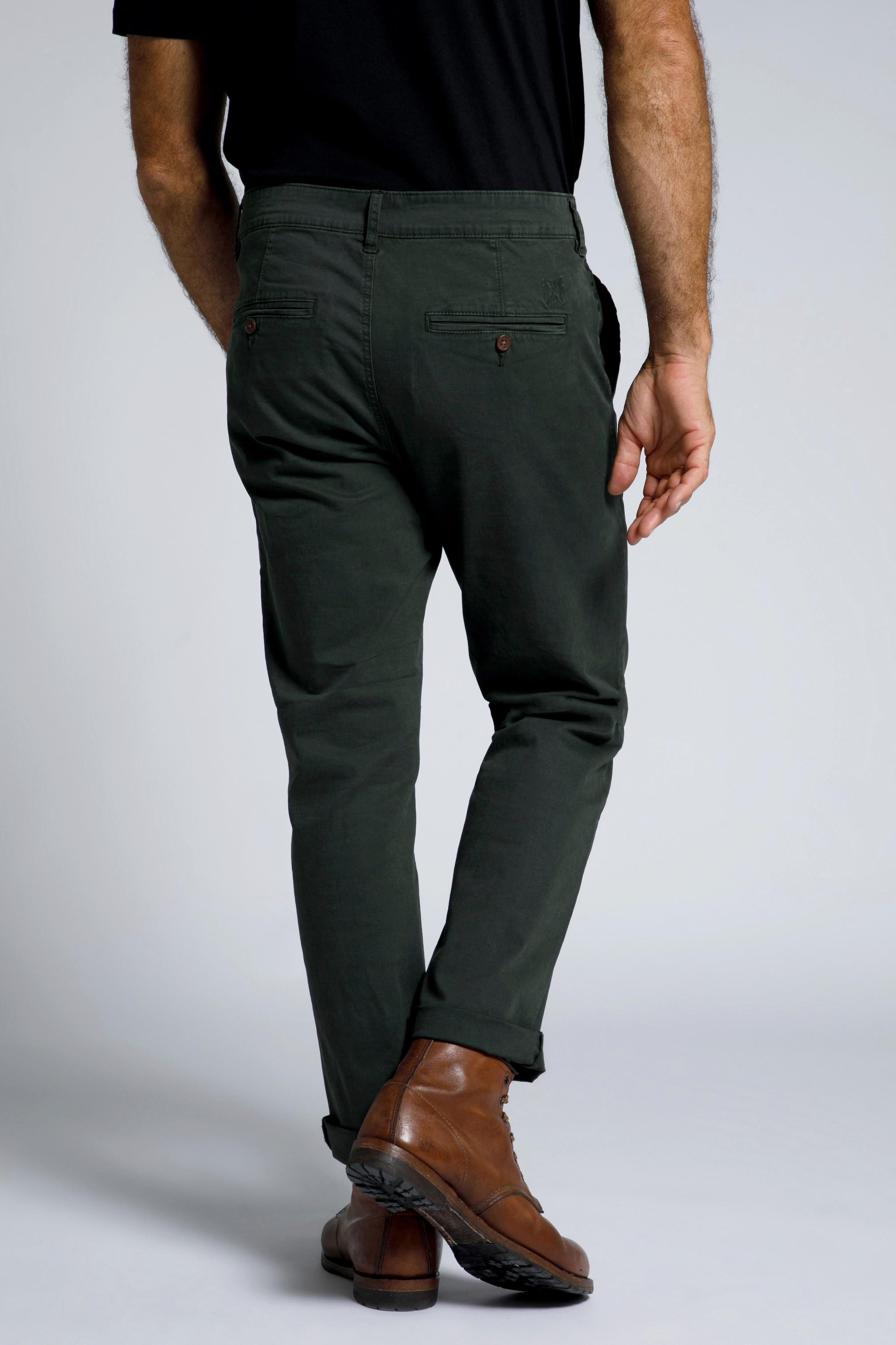 JP1880  Pantaloni chino con taglio speciale per l'addome, FLEXNAMIC®, vestibilità normale e quattro tasche 