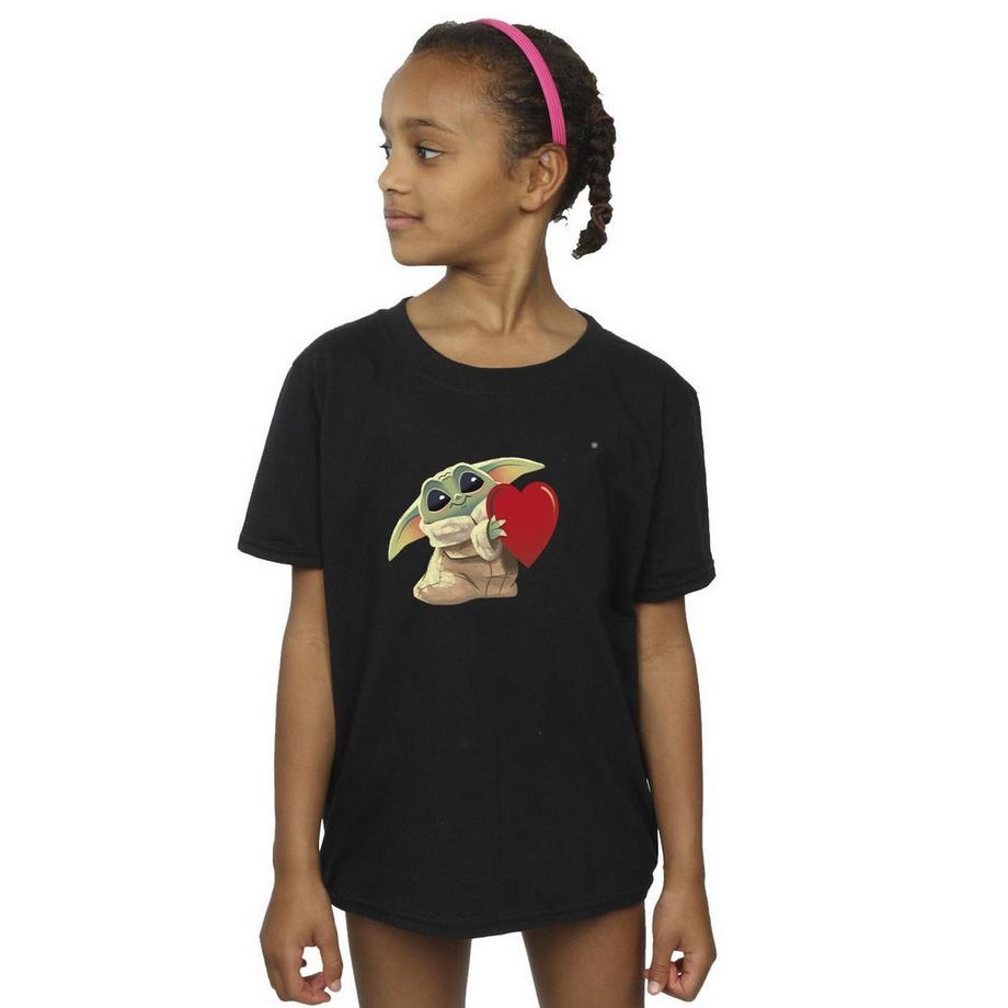 STAR WARS  Tshirt THE MANDALORIAN THE KIDS WITH HEART 