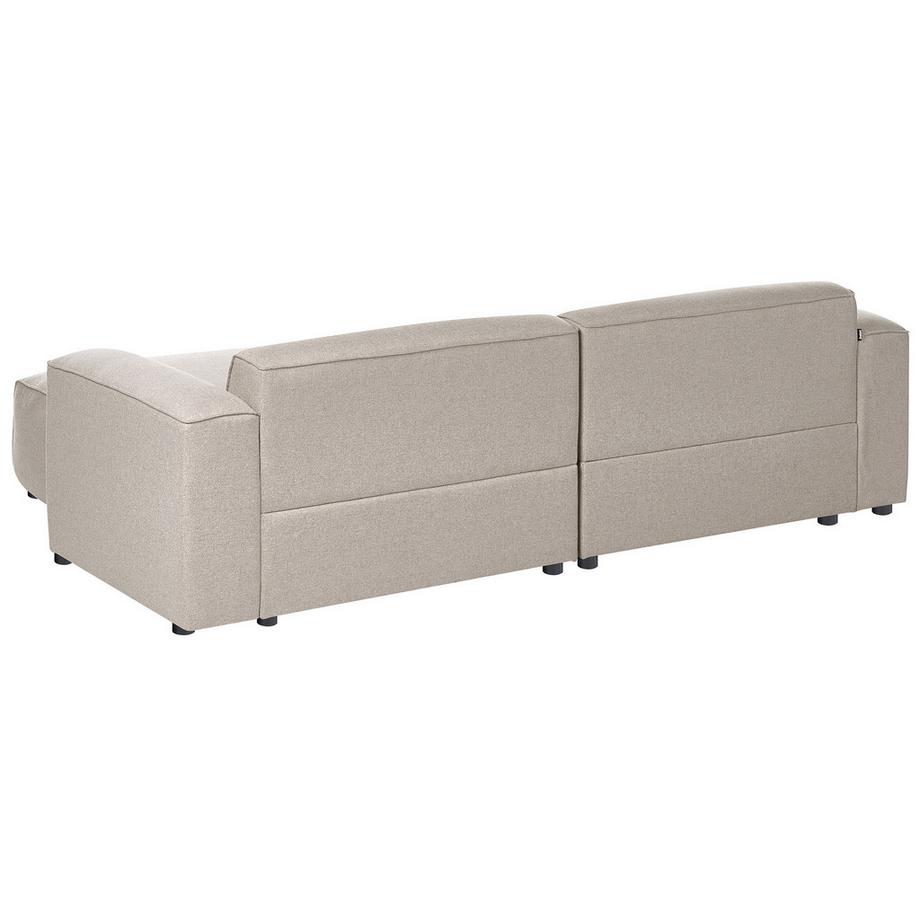 Beliani Canapé d'angle gauche en Tissu Moderne FAABORG  
