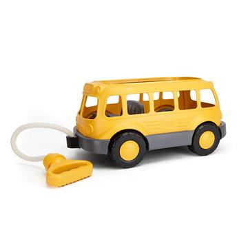 Green Toys Pull Along School Bus Wagon