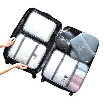 Set Organisationstaschen, 6-teilig