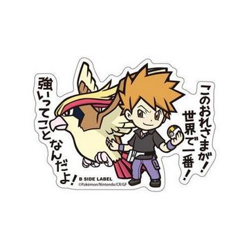 B-Side Label Pokemon Sticker Blue & Pidgeot