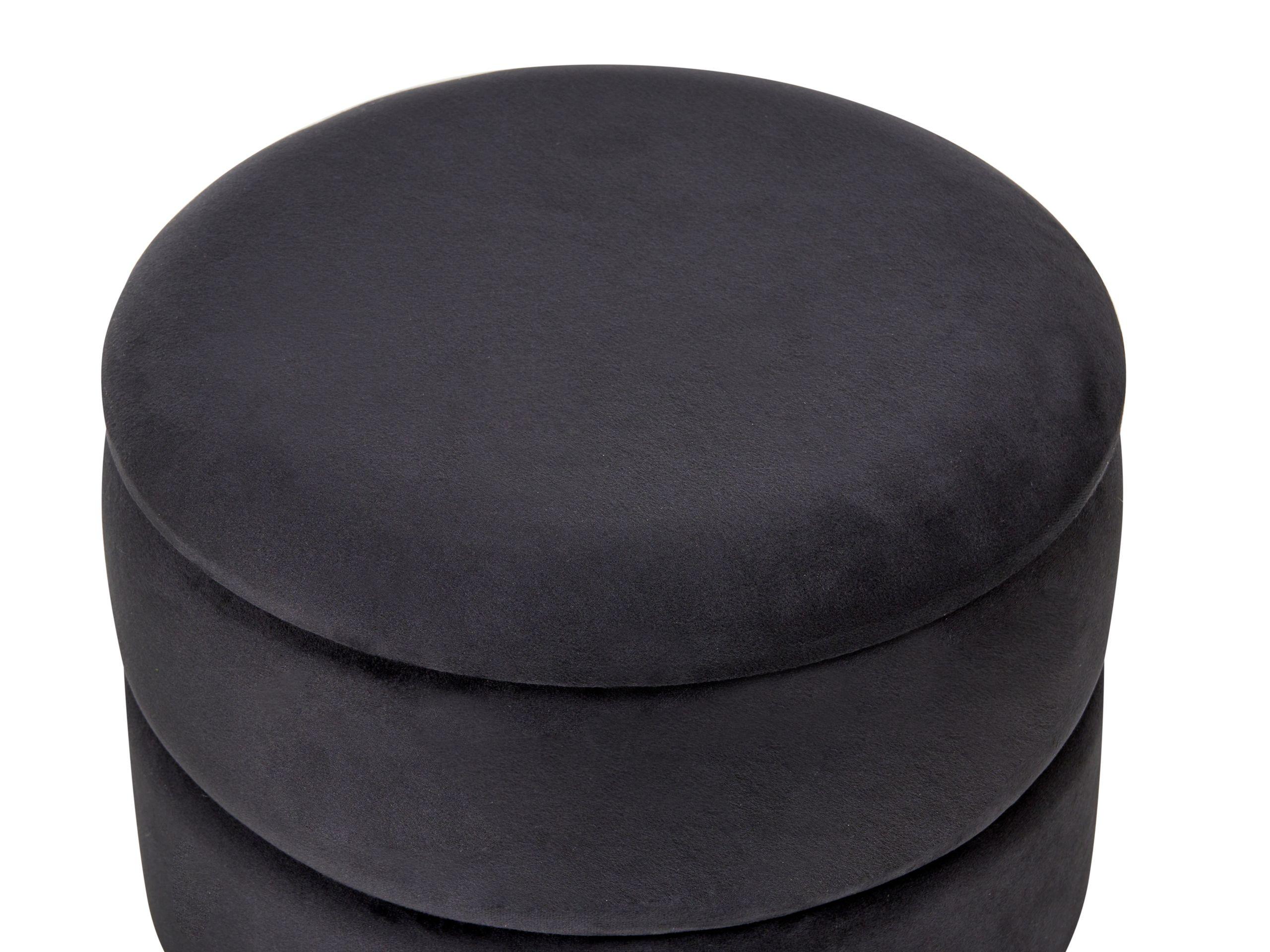 Beliani Pouf mit Stauraum Glamourös ELGIN  