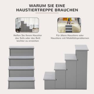 PawHut  Escaliers pour animaux de compagnie 