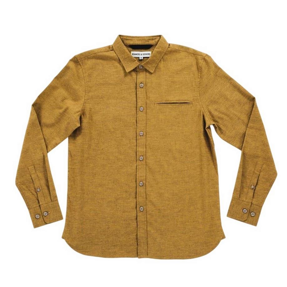 Camicia Salice Collare Manica Lunga