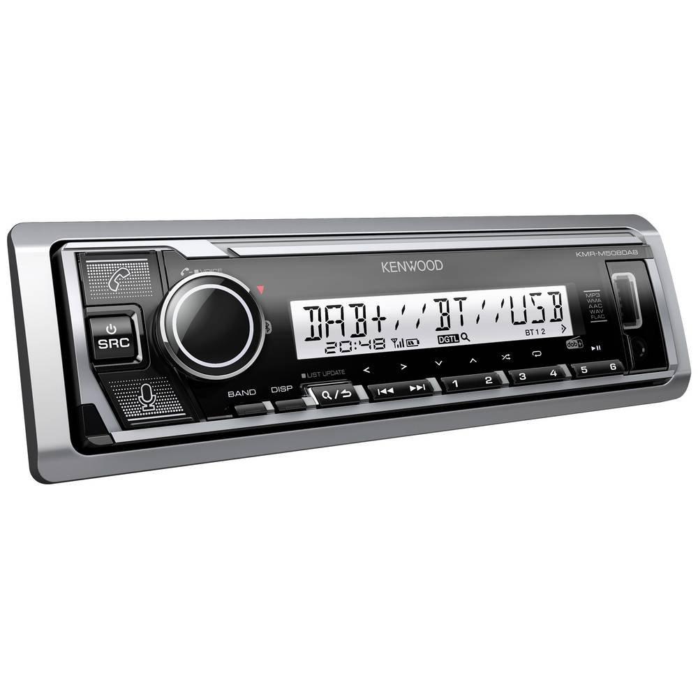 Kenwood  Marine Digital Media Receiver mit Bluetooth, Digitalradio DAB+ und Amazon Alexa Control 